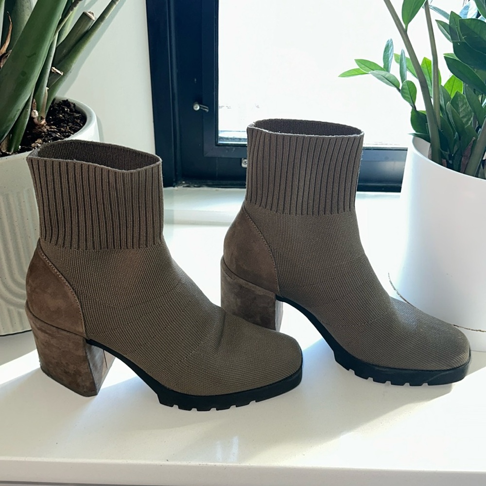 Eileen Fisher Block Heel Boots